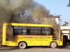 हल्द्वानी: स्कूल बस में लगी आग, 35 बच्चे थे सवार