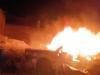 बरेली: अज्ञात लोगों ने खड़ी गाड़ियों में लगाई आग, धूं-धूं कर जली सफारी