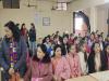 मुरादाबाद : छात्राओं ने उत्साह पूर्वक सुनी प्रधानमंत्री की 'Mann Ki Baat'