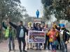 रुद्रपुर: EVM के विरोध में भारत मुक्ति मोर्चा के पदाधिकारियों का प्रदर्शन
