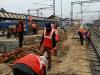 कासगंज: जंक्शन रेलवे स्टेशन के प्लेटफार्मों का शुरू हुआ जीर्णोद्धार