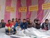 कासगंज: जिले से भूख हड़ताल में शामिल हुए दर्जनों कर्मचारी और शिक्षक 