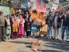 अल्मोड़ा: राहुल गांधी की यात्रा पर हमले के विरोध में फूंका भाजपा का पुतला 