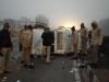 Auraiya News: शव लेकर जा रही एंबुलेंस डिवाइडर से टकराकर पलटी, चालक की मौत