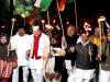 लखनऊ: राहुल गांधी की 'भारत जोड़ो न्याय यात्रा' के समर्थन में कांग्रेसियों ने निकाला मशाल जुलूस