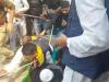 मुरादाबाद: राहुल-प्रियंका को देखने की होड़ में नाले में गिरे लोग, सुरक्षा वाहन से टकराया घोड़ा