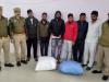 Mathura News: दो कार में ले जाते लाखों रुपए का गांजा पुलिस ने पकड़ा, 6 तस्कर गिरफ्तार