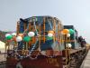 अलविदा: बहराइच-नेपालगंज मीटर गेज लाइन पर अंतिम बार रवाना हुई ट्रेन, फूल मालाओं से सजाया गया इंजन, भावुक हुए यात्री