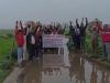 कासगंज: वर्षों से मुख्य मार्ग के जलभराव से त्रस्त ग्रामीणों का फूटा गुस्सा, वोट बहिष्कार का लिया निर्णय