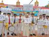अयोध्या: नदी महोत्सव में दिव्यांग बच्चों ने दिखाई प्रतिभा, वंदना और वाणी ने हाथों के सहारे किया नृत्य