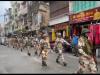 रामनगर विधान सभा में आइटीबीपी व पुलिस का फ्लैग मार्च