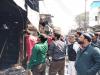 मुरादाबाद : शॉर्ट सर्किट से कटरा नाज की तीन दुकानें जलकर राख, लाखों का सामान जला