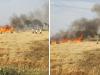 Kanpur Ghatampur Fire: दो अलग-अलग जगहों पर लगी आग, 90 बीघा गेहूं की फसल जलकर खाक