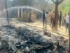 सुलतानपुर: भटपुरा में आग से सात घर और पशुशाला राख, महिला व दो पशु भी झुलसे