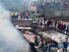 देहरादून: भीषण आग से स्वाहा हुईं 22 झोपड़ियां, मजदूरों के तांबा जलाने से हुआ हादसा