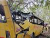 हरियाणा: महेंद्रगढ़ में भीषण सड़क हादसा, स्कूली बस पलटने से 6 बच्चों की मौत...कई घायल