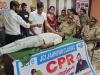 पुलिस कर्मियों को दी गई CPR तकनीक की जानकारी
