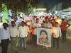 बहराइच: रिया के हत्यारोपी पिता को फांसी देने की मांग, निकाला कैंडल मार्च