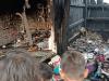 लखीमपुर-खीरी: तारों की स्पार्किंग से भड़की आग, चार दुकानें जलकर राख 