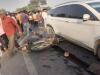 रायबरेली: कार की टक्कर से बाइक सवार दम्पति और तीन वर्षीय बेटी की मौत