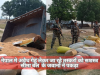 श्रावस्ती: अवैध गेहूं लेकर नेपाल जा रहे तस्करों को सशस्त्र सीमा बल के जवानों ने पकड़ा