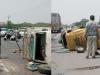 रामपुर: हाईवे पर वाहनों में आमने-सामने की भिड़ंत में दो चालक घायल