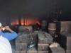 रामपुर: शॉर्ट सर्किट से दवा के गोदाम में लगी आग, लाखों का नुकसान