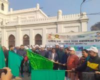 अयोध्या: स्वच्छ विरासत अभियान के तहत नगर निगम ने निकाली रैली, महापौर और विधायक ने दिखाई हरी झंडी