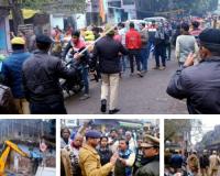 Kanpur News : जर्जर इमारत गिराने पहुंची नगर निगम टीम का भाजपाईयों ने किया विरोध, पुलिस से तीखी झड़प