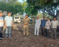 रामपुर: सिविल लाइंस क्षेत्र में तेंदुआ दिखाई देने से हड़कंप, हो रही कांबिंग