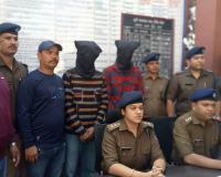 रुद्रपुर: गर्दन पर चाकू लगाकर लूटपाट करने के दो आरोपी गिरफ्तार