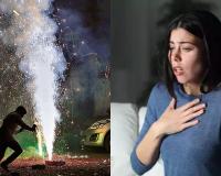 हल्द्वानी: पटाखों के धुएं ने बढ़ाई टेंशन, फूलने लगी सांसें