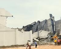 तेलंगाना: निर्माणाधीन स्टेडियम की दीवार गिरी; दो मजदूरों की मौत, सात घायल