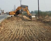 Kanpur News: मंधना-शुक्लागंज फोरलेन का निर्माण शुरू... ट्रंच की हुई खोदाई, पेड़ों की कटान का एस्टीमेट मंजूर