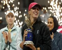 Qatar Open : इगा स्वियातेक ने कतर ओपन में लगाई खिताबी हैट्रिक, करियर का 18वां खिताब
