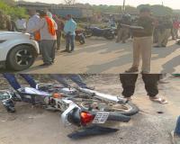 मीरजापुर: स्कॉर्पियो की टक्कर से बाइक सवार दो महिला समेत तीन की मौत