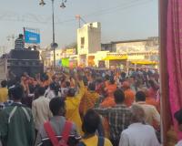 दिल्ली से पदयात्रा कर 21 दिन में अयोध्या पहुंचे 125 राम भक्त