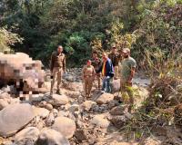 रामनगर: कार्बेट के ढेला रेंज में एक दांत वाले हाथी का शव मिलने से मचा हड़कंप