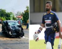Lahiru Thirimanne Accident : श्रीलंकाई क्रिकेटर लाहिरू थिरिमाने हुए हादसे का शिकार, कार के उड़े परखच्चे