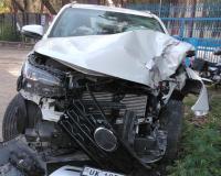 काशीपुर: हाइटेंशन लाइन से टकराई कार, विद्युत आपूर्ति हुई ठप