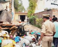 Ayodhya news : तेज धमाके से उड़ा दो मंजिला मकान, एक की मौत-कई घायल, रेस्क्यू में जुटे जवान 