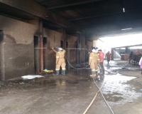 रायबरेली: फ्लोर मिल के गोदाम में लगी आग, लाखों का नुकसान