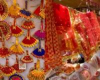 Bareilly News: मथुरा-वृंदावन की सितारों वाली पोशाकों से सजेंगी माता रानी, नवरात्रि को लेकर बाजार गुलजार