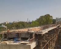 Kanpur: दादानगर समानांतर पुल का 42 प्रतिशत काम पूरा; निचले हिस्से पर स्लैब के लिए बांधा गया जाल
