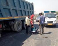 रामपुर: दढ़ियाल में कोसी नदी का पुल क्षतिग्रस्त, फिर भी दौड़ रहे वाहन