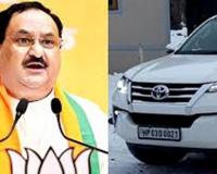 दिल्ली से चोरी हुई जेपी नड्डा की कार बनारस से बरामद, दो आरोपी गिरफ्तार 