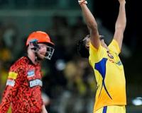 IPL 2024: चेन्नई ने हैदराबाद को 78 रनों से रौंदा, तुषार देशपांडे ने झटके चार विकेट 