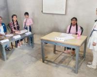 Kannauj: बच्चों ने किया मतदान, अध्यापकों ने गिने वोट, स्कूल में मॉक ड्रिल से समझाई गई निर्वाचन प्रक्रिया