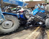 अंबेडकरनगर: सड़क हादसे में भाजपा जिलाध्यक्ष और उनका ड्राइवर घायल