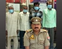 लखीमपुर खीरी: अंतर्जनपदीय चोर गिरोह का खुलासा, चार शातिर बदमाश गिरफ्तार